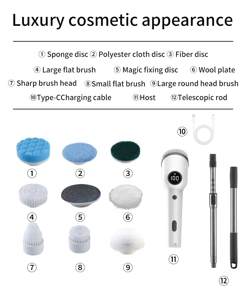 Electric Spin Scrubber
