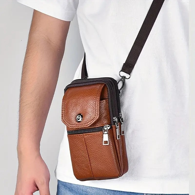 Leather Mobile Phone Shoulder Covers