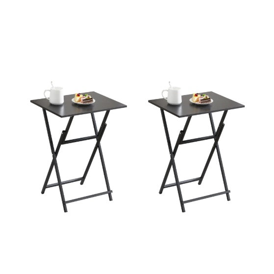 2-Piece Folding TV Tray Table